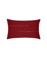 Micro Fringe Bordeaux Lumbar