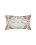 Ikat Diamond Caramel Lumbar