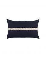 Braided Navy Lumbar