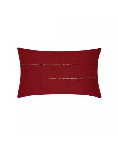 Micro Fringe Bordeaux Lumbar