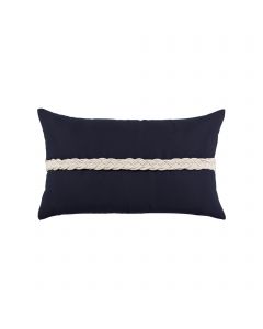 Braided Navy Lumbar