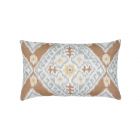 Ikat Diamond Caramel Lumbar