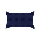 Basketweave Navy Lumbar